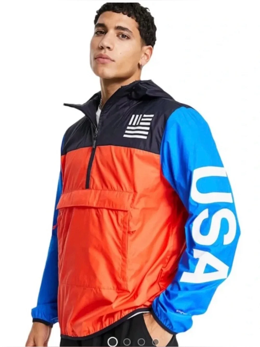 The North Face International Collection Anorak  Jacket Olympics USA Small